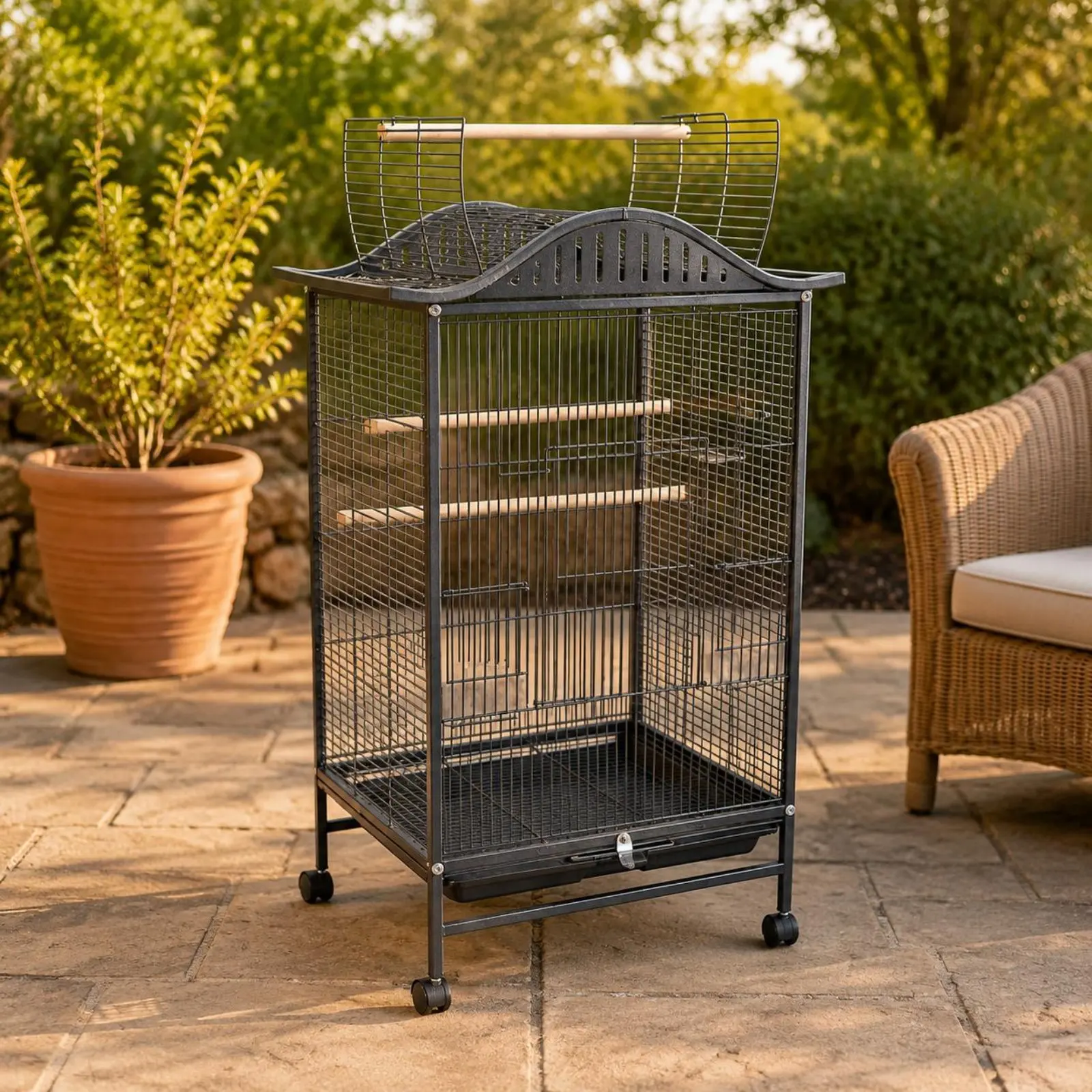 Large Parrot Aviary Enclosure Heavy Duty Breeding Bird Enclosure Pet Housing Easy to Clean Slide-out Tray for Indoor
Large Parrot Aviary Enclosure Heavy Duty Breeding Bird Enclosure Pet Housing Easy to Clean Slide-out Tray for Indoor