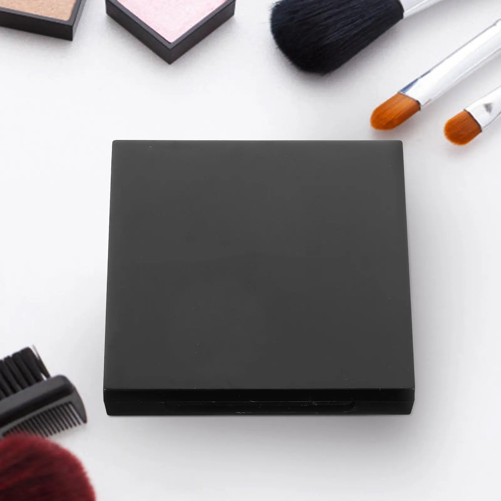 1Set Compact Empty Eyeshadow Tray Multi-Grid Refillable Storage Case Portable DIY Makeup Palette Container Travel Use