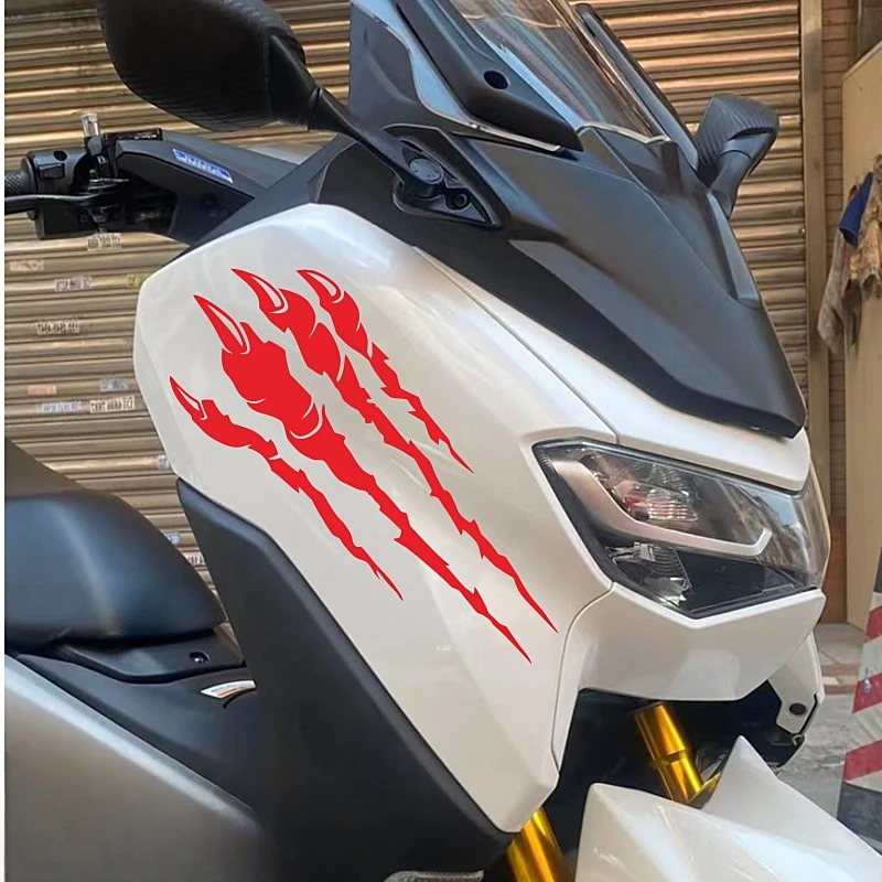 1 пара наклеек для мотоцикла Monster Claw, водонепроницаемые наклейки для мотоцикла «сделай сам», крутой ремонт, прочные виниловые наклейки для YAMAHA NMAX155
1 пара наклеек для мотоцикла Monster Claw, водонепроницаемые наклейки для мотоцикла «сделай сам», крутой ремонт, прочные виниловые наклейки для YAMAHA NMAX155