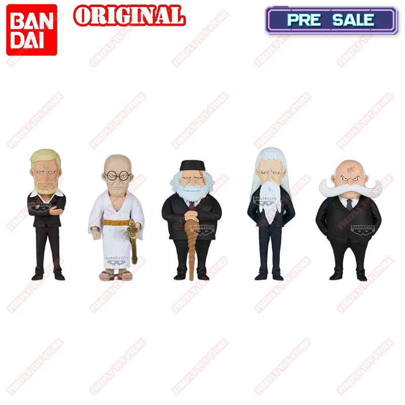 BANDAI Original Banpresto One Piece WCF World Government FIVE ELDERS Anime Figures Action Model Toys
BANDAI Original Banpresto One Piece WCF World Government FIVE ELDERS Anime Figures Action Model Toys