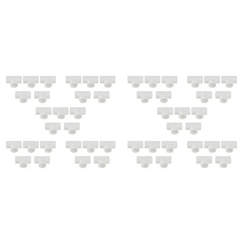 A36T-20Mm PVC Tee 3 Way Water Pipe Tube Adapter Connectors White 50 Pcs
A36T-20Mm PVC Tee 3 Way Water Pipe Tube Adapter Connectors White 50 Pcs