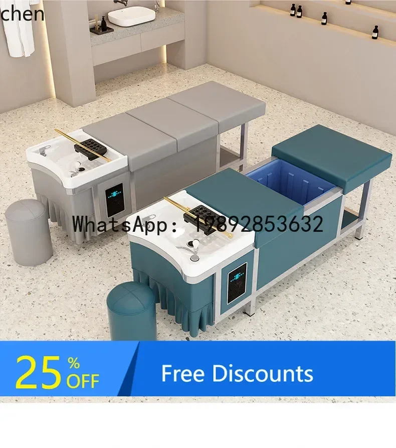 B1 water storage type shampoo bed barber shop beauty salon special water circulation fumigation bed
B1 water storage type shampoo bed barber shop beauty salon special water circulation fumigation bed