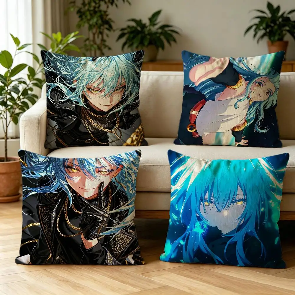 R-Rimuru-U Tempest T-Tensei Double-sided print Pillow Case Pattern Printed Pillowcase For Living Room Sofa Cushion Cover
R-Rimuru-U Tempest T-Tensei Double-sided print Pillow Case Pattern Printed Pillowcase For Living Room Sofa Cushion Cover