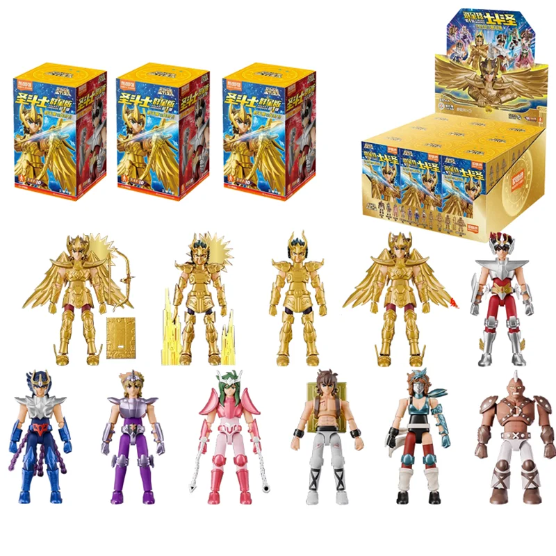 Hot Blokees Gold Saint Building Block Blind Box Saint Seiya Сборка игрушек Shura Aiolos Сборка Mystery Box Фигурка Игрушки Подарок 
Hot Blokees Gold Saint Building Block Blind Box Saint Seiya Сборка игрушек Shura Aiolos Сборка Mystery Box Фигурка Игрушки Подарок