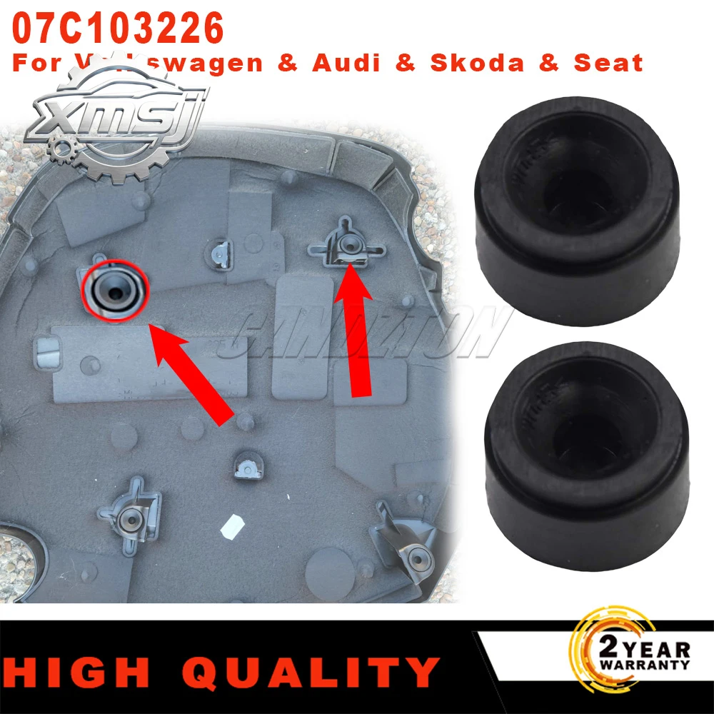 2/4 piezas para Volkswagen, Audi, Skoda y Seat 07C 103226 Kit cubierta motor gran tamaño, buje goma, reemplazo
2/4 piezas para Volkswagen, Audi, Skoda y Seat 07C 103226 Kit cubierta motor gran tamaño, buje goma, reemplazo