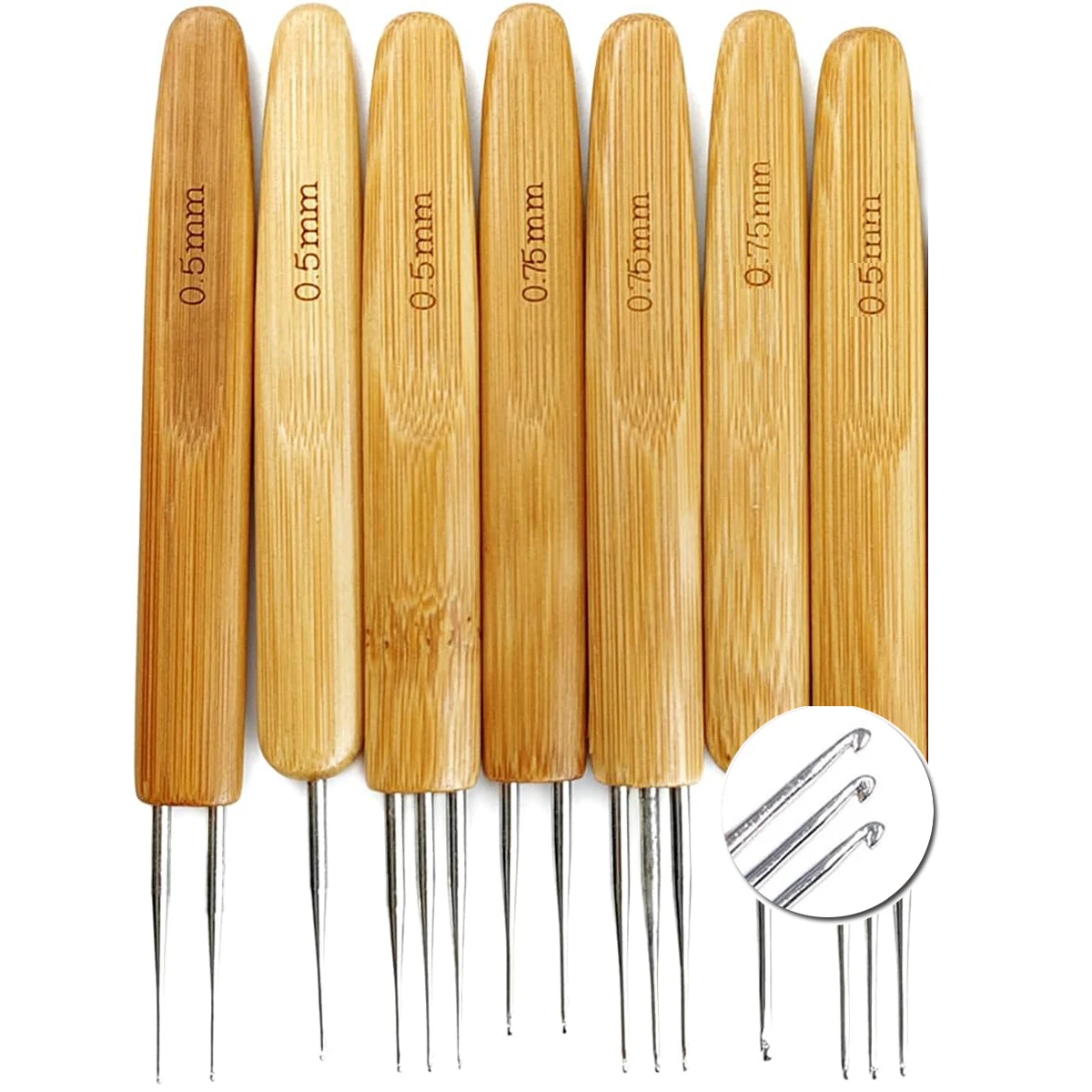 3Pcs/Lot 0.75Mm Dreadlock Crochet Hook Crochet Needles 1-Hook 2-Hooks 3-Hooks Hair Dreadlocks Tool For Braid Craft
3Pcs/Lot 0.75Mm Dreadlock Crochet Hook Crochet Needles 1-Hook 2-Hooks 3-Hooks Hair Dreadlocks Tool For Braid Craft