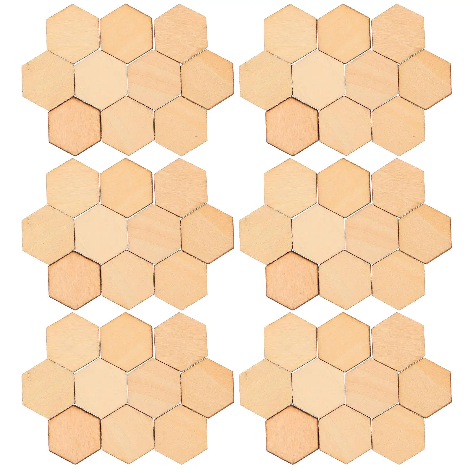100pc Hexagonal Decorations Smooth Wooden Shapes Craft Supplies DIY Wooden Diy Crafts Ornaments Party Wedding Christmas
100pc Hexagonal Decorations Smooth Wooden Shapes Craft Supplies DIY Wooden Diy Crafts Ornaments Party Wedding Christmas