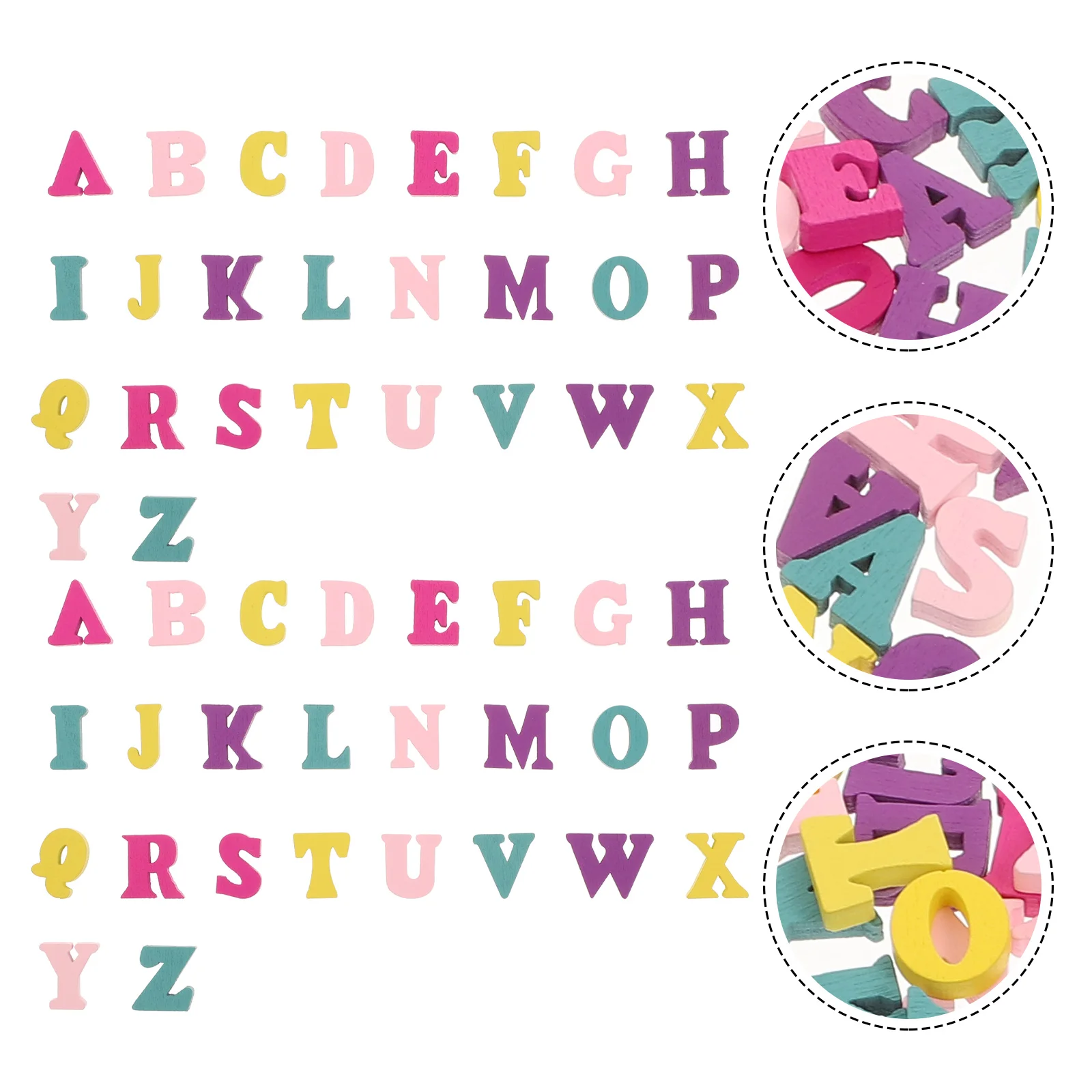 200pcs Wooden Alphabet Crafts Block Letters DIY Handmade Educational Tiles English Chips Kids Learning Montessori for Birthday
200pcs Wooden Alphabet Crafts Block Letters DIY Handmade Educational Tiles English Chips Kids Learning Montessori for Birthday