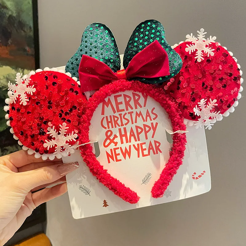 Kawaii Minnie Mouse Plush Headband Cute Cartoon Mickey Mouse Bow Headband Ear Head Band Hair Accessories Girl Christmas Gift
Kawaii Minnie Mouse Plush Headband Cute Cartoon Mickey Mouse Bow Headband Ear Head Band Hair Accessories Girl Christmas Gift