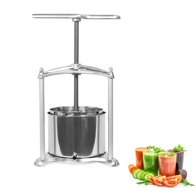 Manual Fruit Press Stainless Steel Fruit Juice Wine Separator Grape Berry Apple Squeezer Vegetables Juice Extractor
Manual Fruit Press Stainless Steel Fruit Juice Wine Separator Grape Berry Apple Squeezer Vegetables Juice Extractor