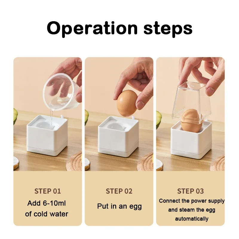 DMWD Mini Electric Egg Steamer, Multifunctional Food Steamer, Double Layer Corn Milk Steaming Cooking Machine, Breakfast Maker
DMWD Mini Electric Egg Steamer, Multifunctional Food Steamer, Double Layer Corn Milk Steaming Cooking Machine, Breakfast Maker
