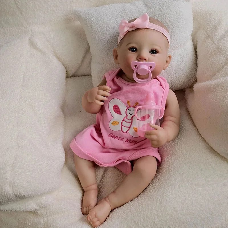 48 см силиконовые куклы Reborn Baby DOLL Awake Abigail, реалистичные настоящие куклы, многослойная живопись, 3D кожа Muñecas Bonecas Reborn
48 см силиконовые куклы Reborn Baby DOLL Awake Abigail, реалистичные настоящие куклы, многослойная живопись, 3D кожа Muñecas Bonecas Reborn