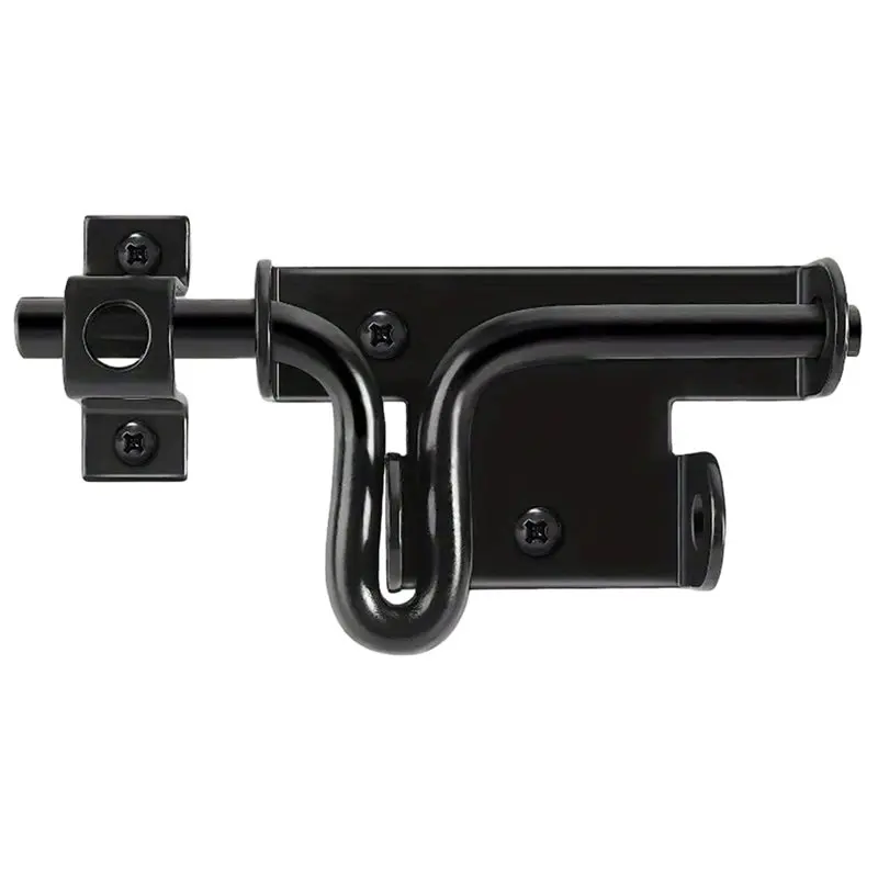 Замок для тяжелых условий эксплуатации GYTB из черной нержавеющей стали с замочной скважиной, предназначенный для деревянных ограждений, сараев и навесов.
Замок для тяжелых условий эксплуатации GYTB из черной нержавеющей стали с замочной скважиной, предназначенный для деревянных ограждений, сараев и навесов.