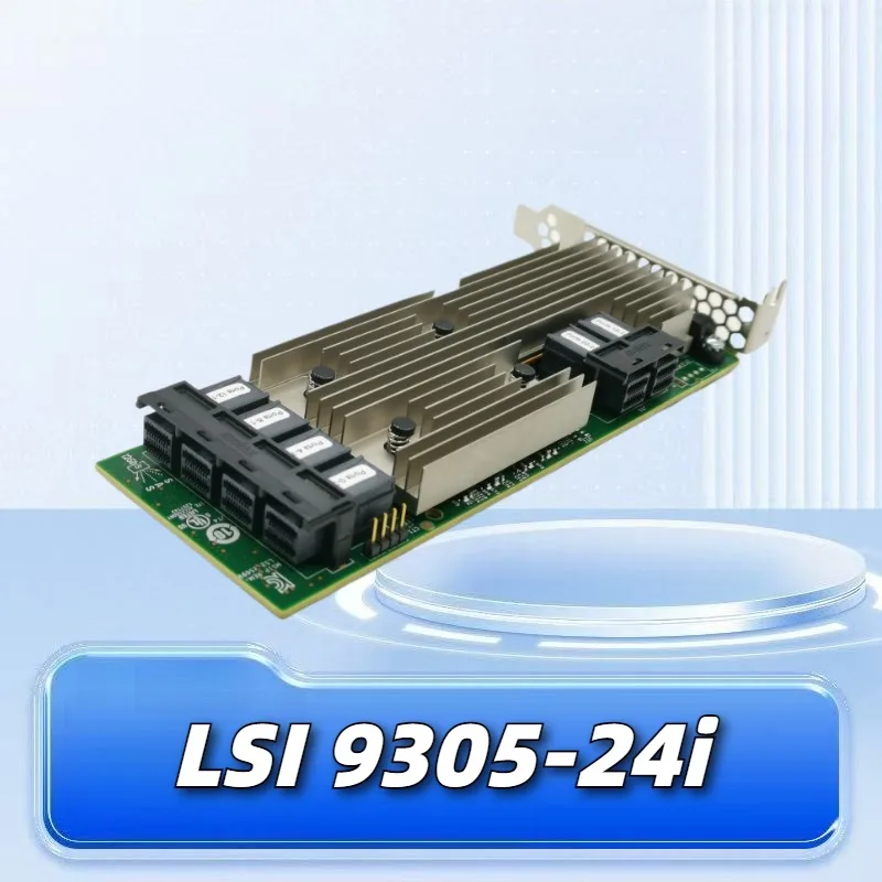 Original LSI 9305-24i SAS3224 HBA 12Gb 24 Ports 05-25699-00 Hard Drive Expansion Card
Original LSI 9305-24i SAS3224 HBA 12Gb 24 Ports 05-25699-00 Hard Drive Expansion Card