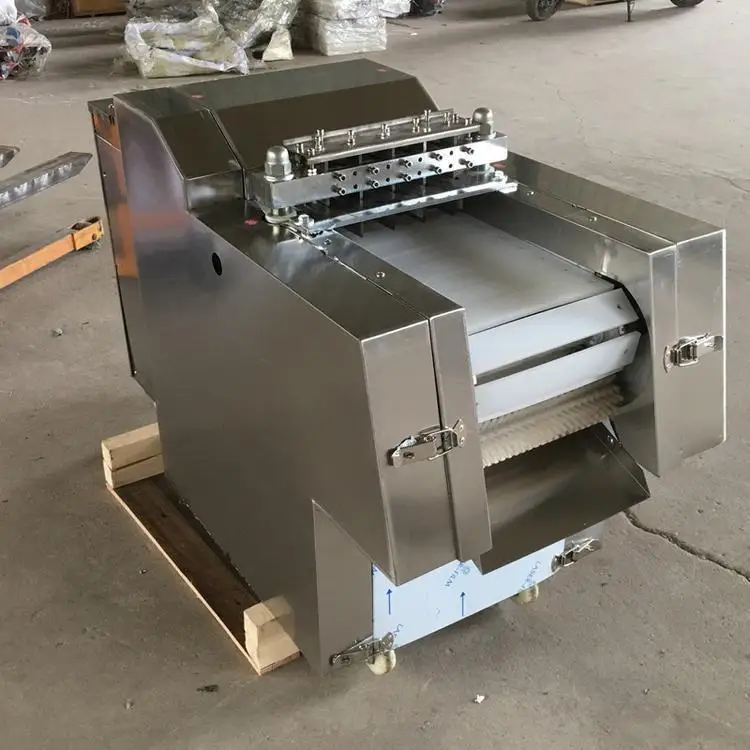 Low Energy Consumption Fresh Fish Meat Dicing Machine Chicken Cutting Machine Meat Slicer Meat Dicer Cube Cutting Machine
Low Energy Consumption Fresh Fish Meat Dicing Machine Chicken Cutting Machine Meat Slicer Meat Dicer Cube Cutting Machine