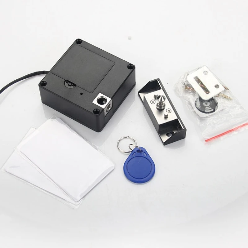 No-drilling smart card swiping NFC desk furniture drawer lock universal invisible concealed installation
No-drilling smart card swiping NFC desk furniture drawer lock universal invisible concealed installation