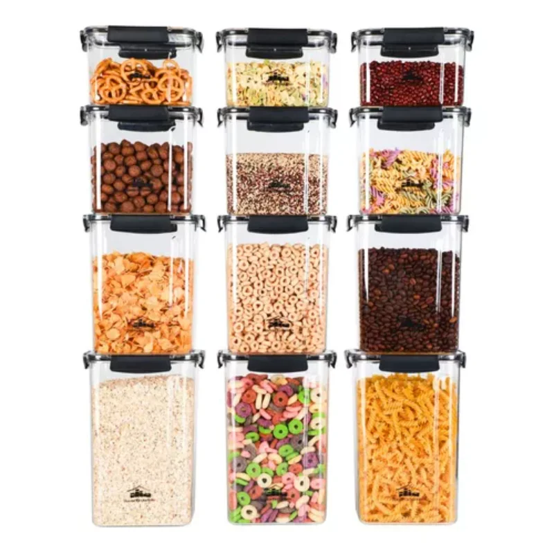 12 Door Food Supplies With Latches, Hermetic Pots For Food and Organization Food Pots
12 Door Food Supplies With Latches, Hermetic Pots For Food and Organization Food Pots