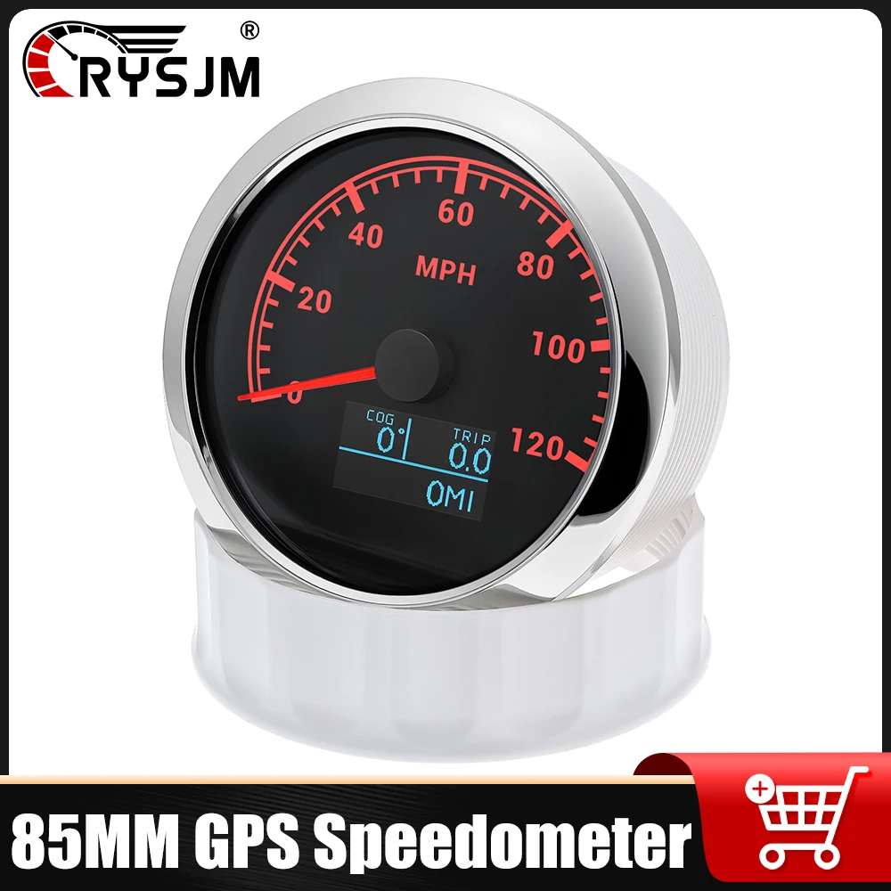 12V24V 85MM Universal GPS Speedometer KMH MPH 7 Colors Backlight Speed Gauge For Truck Boat Yacht Car Accessories With Antenna
12V24V 85MM Universal GPS Speedometer KMH MPH 7 Colors Backlight Speed Gauge For Truck Boat Yacht Car Accessories With Antenna