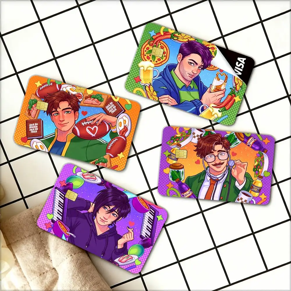 S-StardewS Game V-Valley Cartoon Waterproof Film Skin Cover Credit Card Stickers Debit Front Bank Bus Pass
S-StardewS Game V-Valley Cartoon Waterproof Film Skin Cover Credit Card Stickers Debit Front Bank Bus Pass