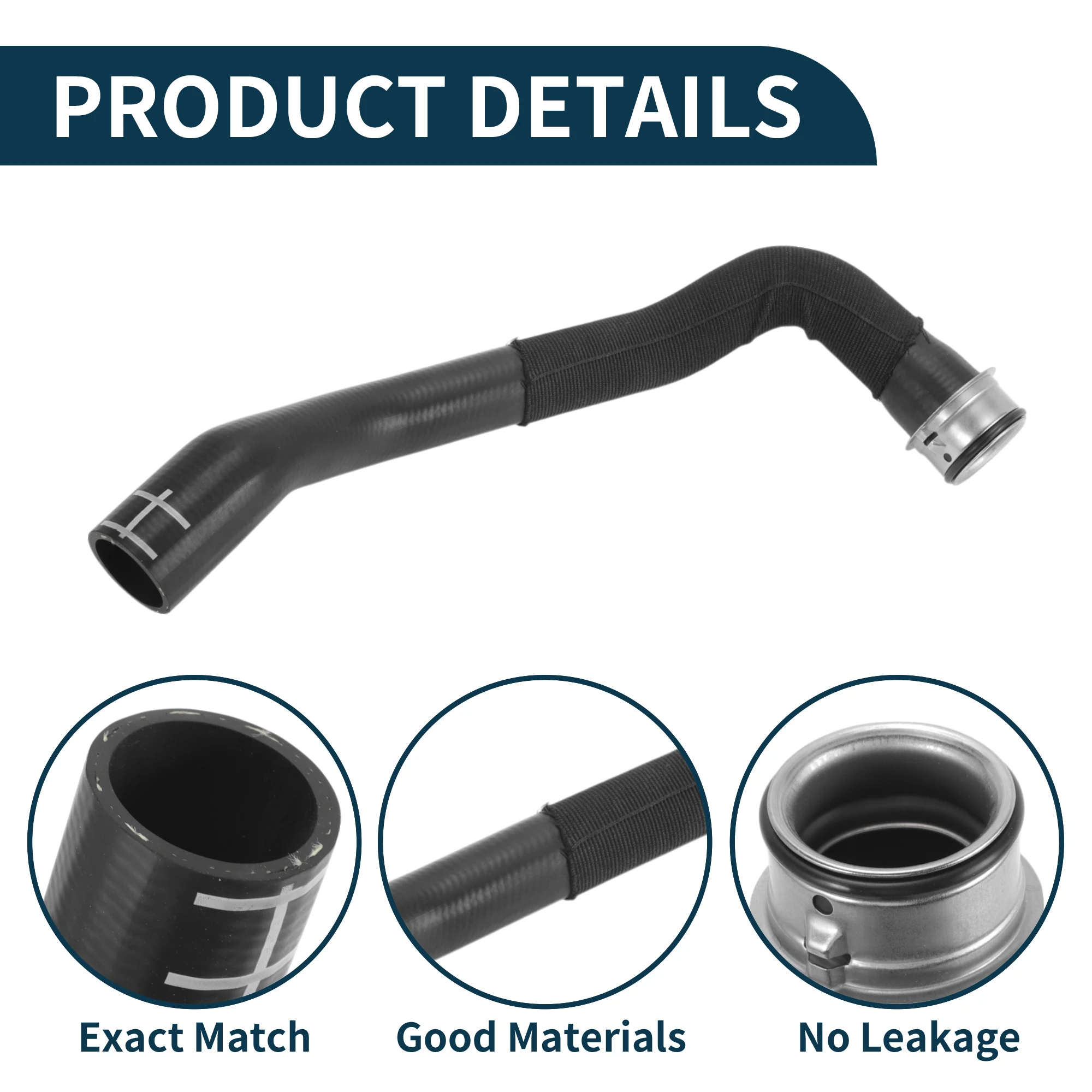UXCELL Radiator Hose Heater Hose No.9P1121611 for Porsche 718 Boxster 2017-2024 Rubber Upper Hose Black 1 Pc
UXCELL Radiator Hose Heater Hose No.9P1121611 for Porsche 718 Boxster 2017-2024 Rubber Upper Hose Black 1 Pc