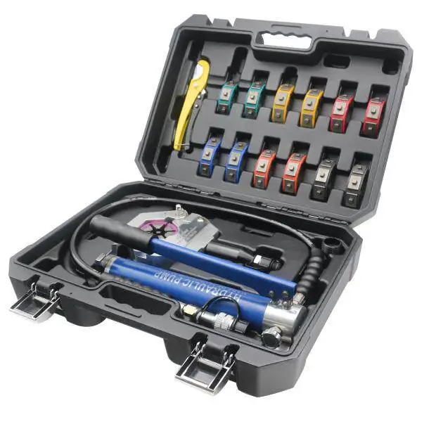 Automotive Air Conditioning Portable Pipe Press Press Air Conditioning Hose Riveter Press Clamp Beer Pipe Machine
Automotive Air Conditioning Portable Pipe Press Press Air Conditioning Hose Riveter Press Clamp Beer Pipe Machine