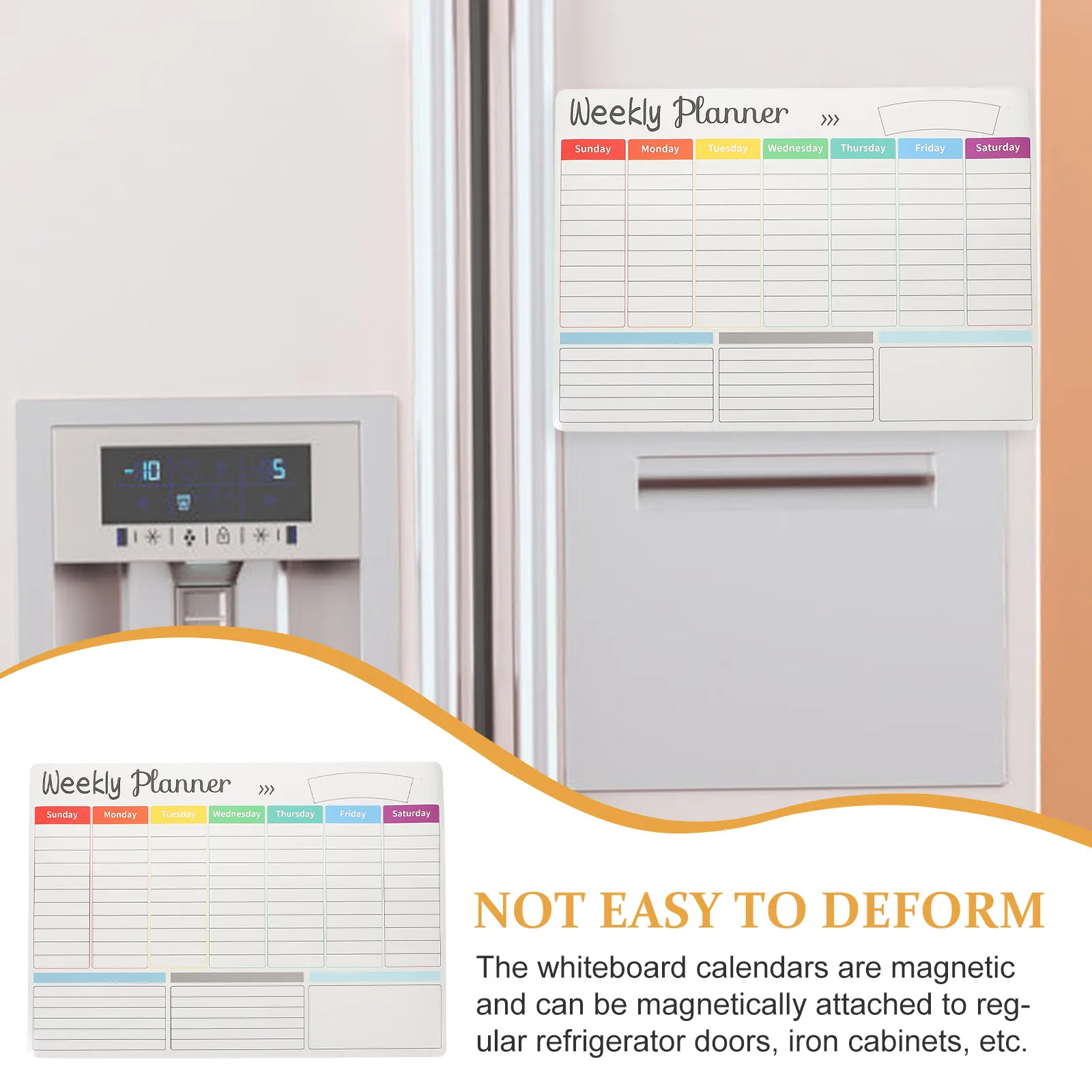 Магнитный календарь на холодильник, доска для сухого стирания, кухонный планировщик, доска для напоминаний о сообщениях, календарь, доска для холодильника, белая доска
Магнитный календарь на холодильник, доска для сухого стирания, кухонный планировщик, доска для напоминаний о сообщениях, календарь, доска для холодильника, белая доска