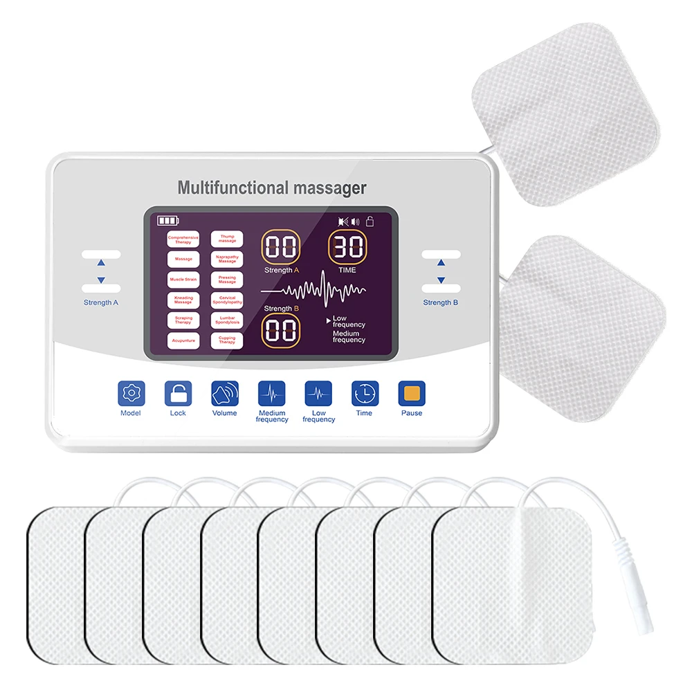 EMS Electric Muscle Stimulator Physiotherapy Pulse Full Body Massager Machine Portable Home Use Rechargeable Health Care
EMS Electric Muscle Stimulator Physiotherapy Pulse Full Body Massager Machine Portable Home Use Rechargeable Health Care