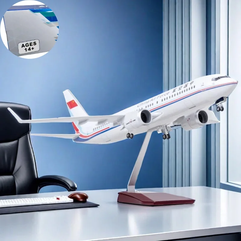 1/85 Scale 47CM Airplane 737 B737 Aircraft China Air Force One Airline W Light and Wheel Diecast Plastic Resin Plane Model Toy
1/85 Scale 47CM Airplane 737 B737 Aircraft China Air Force One Airline W Light and Wheel Diecast Plastic Resin Plane Model Toy