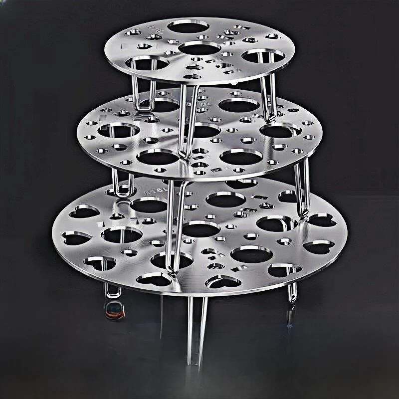 Stainless Steel Steamer Rack Egg Steamer Kitchen Multi-Function Water-Insulated Stacking Buns Rice Steamer Cage Steaming Tray