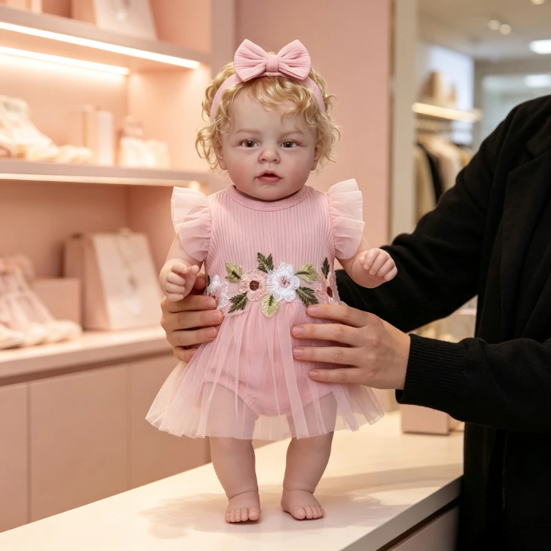 50cm Mary Ann Soft Touch Silicone Baby Doll with Cotton Body 3D Skin Visible Veins Collectible Art Doll
50cm Mary Ann Soft Touch Silicone Baby Doll with Cotton Body 3D Skin Visible Veins Collectible Art Doll
