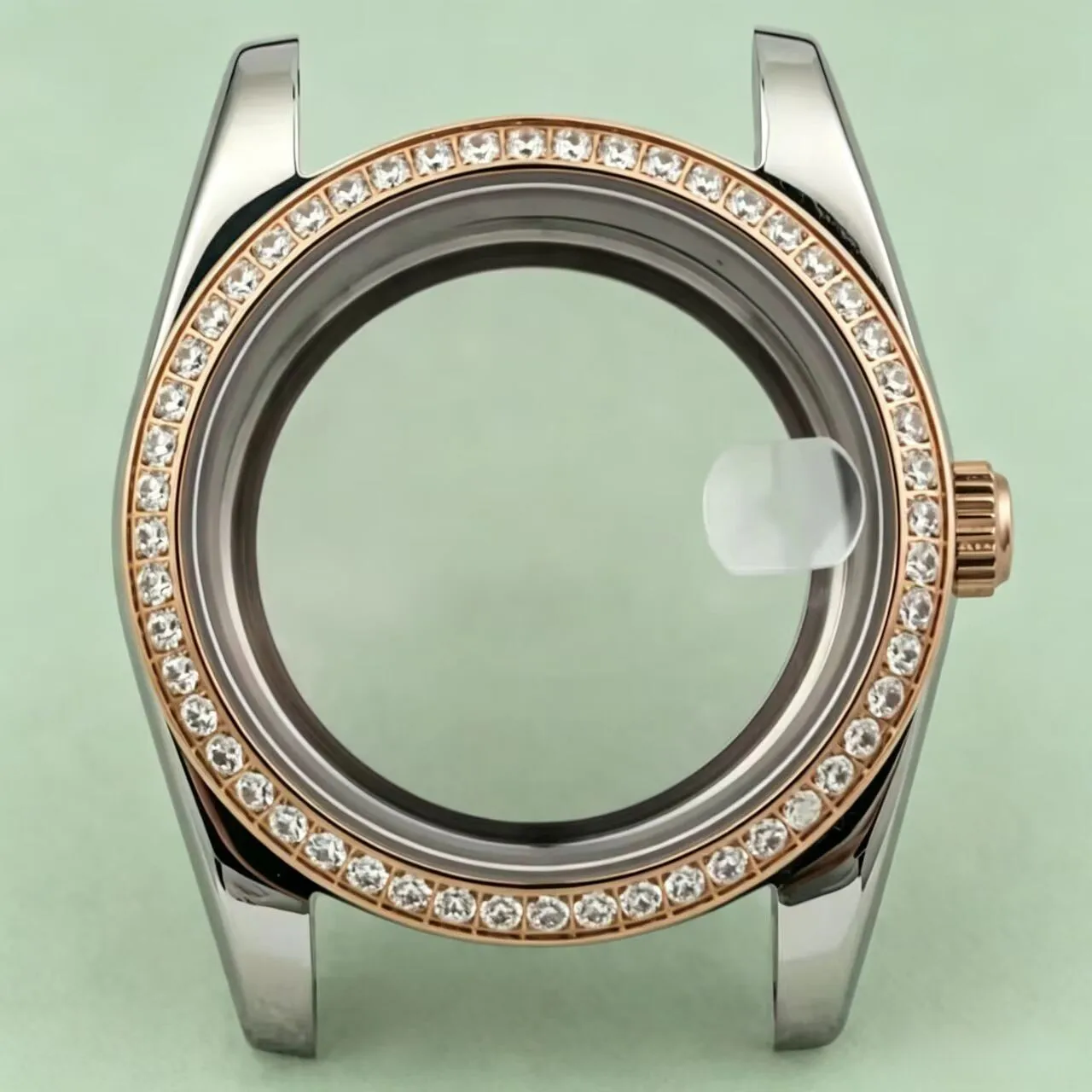 Diamonds Women's Watch Case Rose Gold 36/39mm 10ATM Water Resistance Sapphire Glass Fit Datejust NH34 NH35 NH36 ETA2824 Movement
Diamonds Women's Watch Case Rose Gold 36/39mm 10ATM Water Resistance Sapphire Glass Fit Datejust NH34 NH35 NH36 ETA2824 Movement