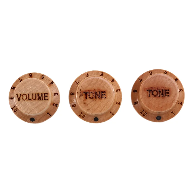 A99I-3Pcs Wood Guitar Knobs Wood Control Volume Tone Buttons Electric Accessories Replacement Caps For Bass Potentiometer
A99I-3Pcs Wood Guitar Knobs Wood Control Volume Tone Buttons Electric Accessories Replacement Caps For Bass Potentiometer