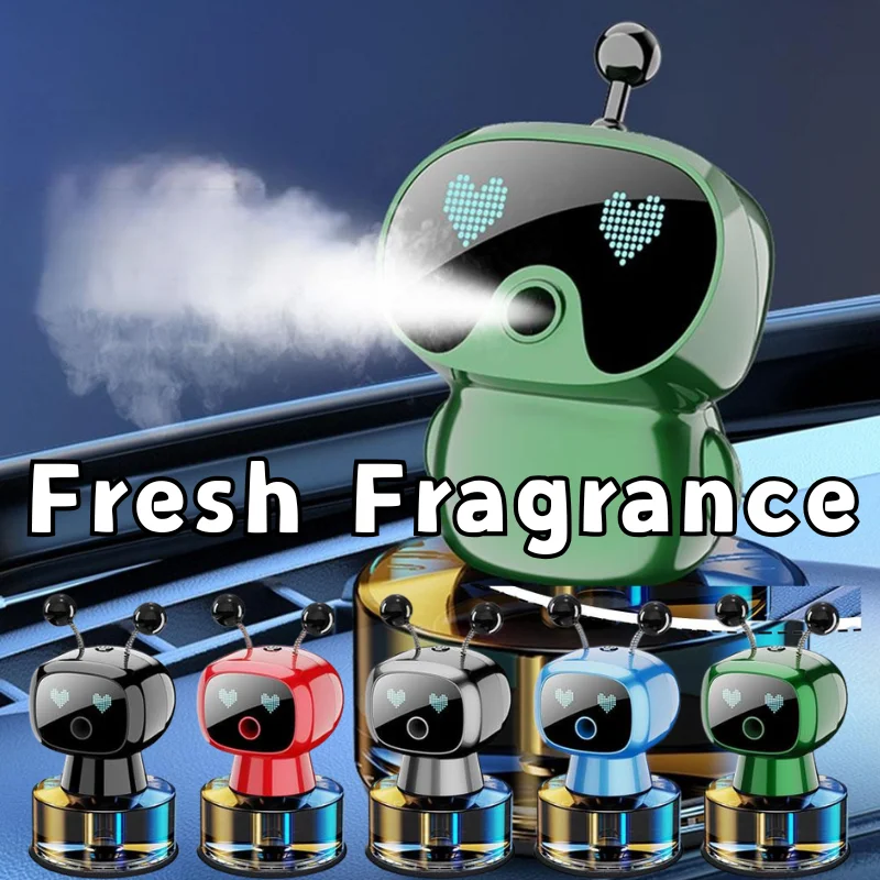 AI Smart Car Air Freshener Rechargeable Adjustable Cute Robot SIntelligent Auto-Spray Air Freshener for Vehicles Car Gadgets
AI Smart Car Air Freshener Rechargeable Adjustable Cute Robot SIntelligent Auto-Spray Air Freshener for Vehicles Car Gadgets