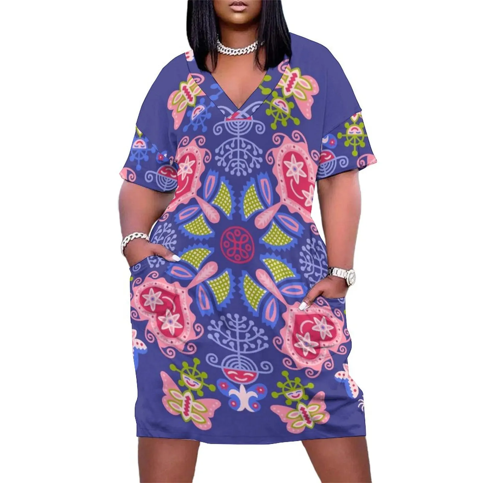 Tximeletak Loose Pocket Dress Dress for pregnant women summer dress for women 2025 Female
Tximeletak Loose Pocket Dress Dress for pregnant women summer dress for women 2025 Female