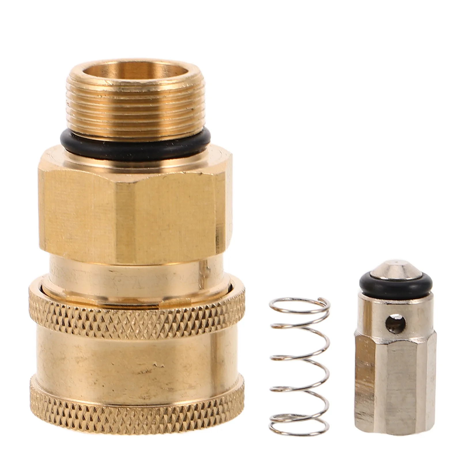 Pressure Washer Pump Outlet Fitting M18x1mm High Pressure Hose Connector Quick Connect Adapter Female Thread Power Washer Hose
Pressure Washer Pump Outlet Fitting M18x1mm High Pressure Hose Connector Quick Connect Adapter Female Thread Power Washer Hose