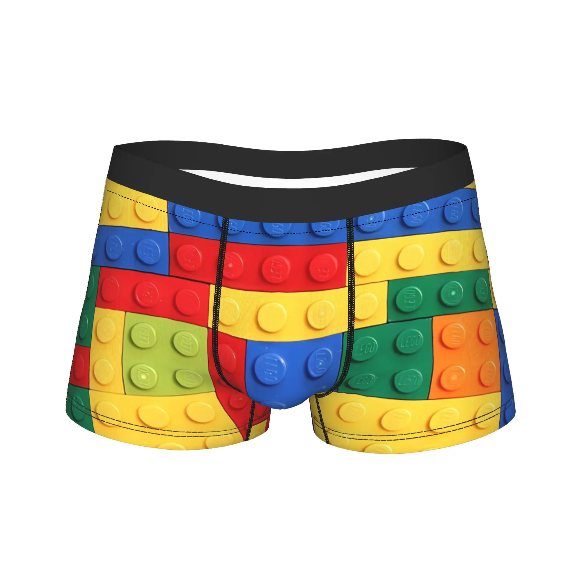 Colorful Building Blocks Pattern Underwear Men Boxer Brief Elastic Boxershorts Hot Sale Design Plus Size Panties
Colorful Building Blocks Pattern Underwear Men Boxer Brief Elastic Boxershorts Hot Sale Design Plus Size Panties