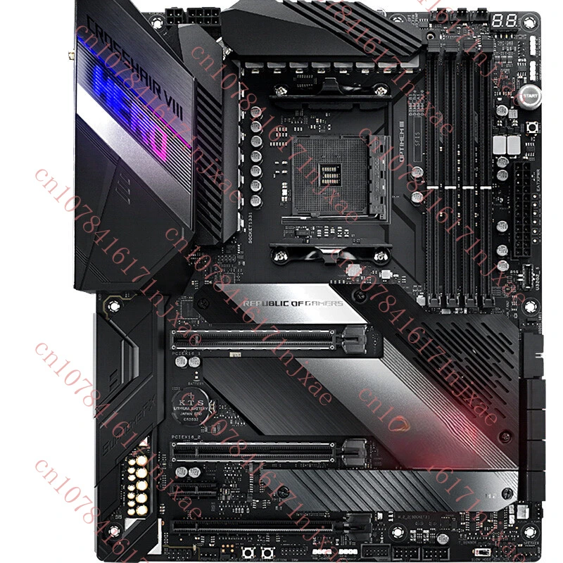 FOR ASUS ROG CROSSHAIR VIII HERO(WIFI) Motherboard Supports DDR4 128GB AMD HDMI.
FOR ASUS ROG CROSSHAIR VIII HERO(WIFI) Motherboard Supports DDR4 128GB AMD HDMI.