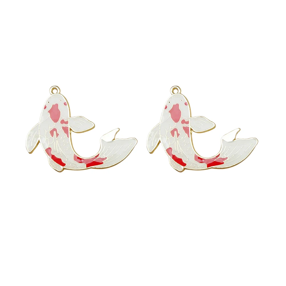10pcs Carp Alloy Diy Jewelry Pendant Earrings Necklace Bracelet Creative Red Lovely Durable Premium Carp Shaped Woman Gift
10pcs Carp Alloy Diy Jewelry Pendant Earrings Necklace Bracelet Creative Red Lovely Durable Premium Carp Shaped Woman Gift