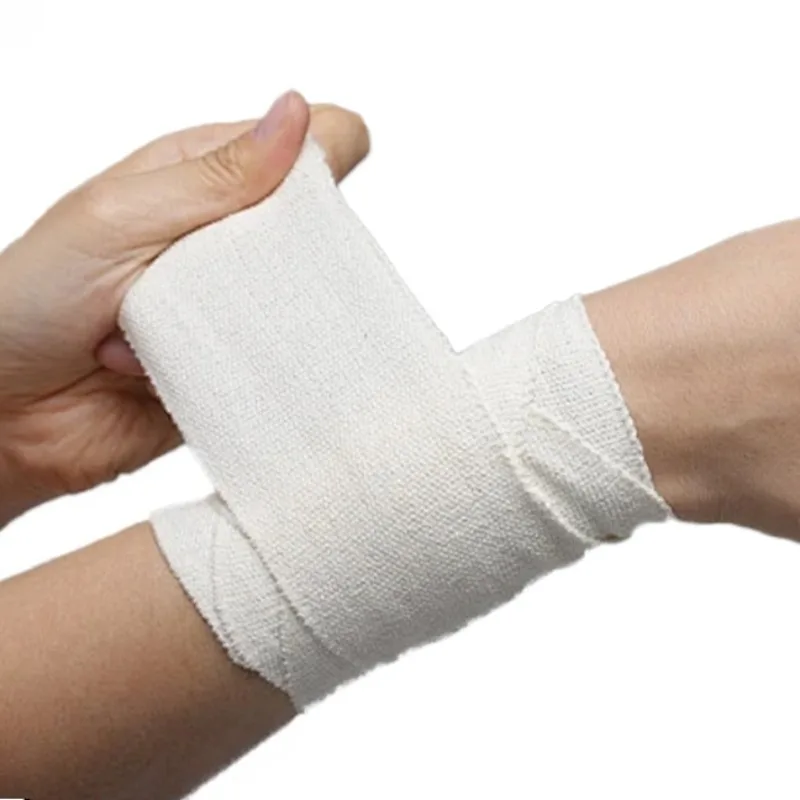 1 Roll First Aid Elastic Bandage Wrap Stretch Compression Bandages Stretches Up To 450cm Ankle Foot Patch Breathable Tie Strap
1 Roll First Aid Elastic Bandage Wrap Stretch Compression Bandages Stretches Up To 450cm Ankle Foot Patch Breathable Tie Strap
