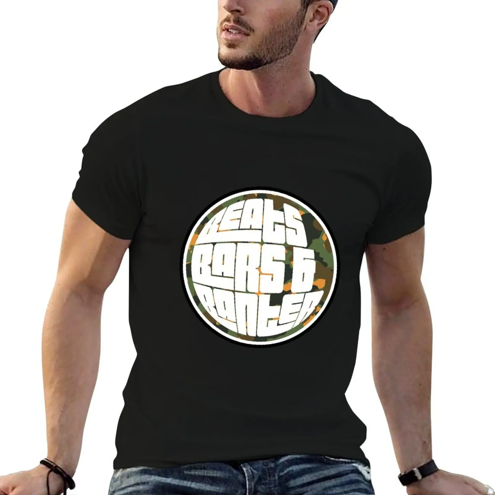 Beats, Bars & Banter - Green Camo T-Shirt man t shirts graphic t shirts for man cotton T-Shirt
Beats, Bars & Banter - Green Camo T-Shirt man t shirts graphic t shirts for man cotton T-Shirt