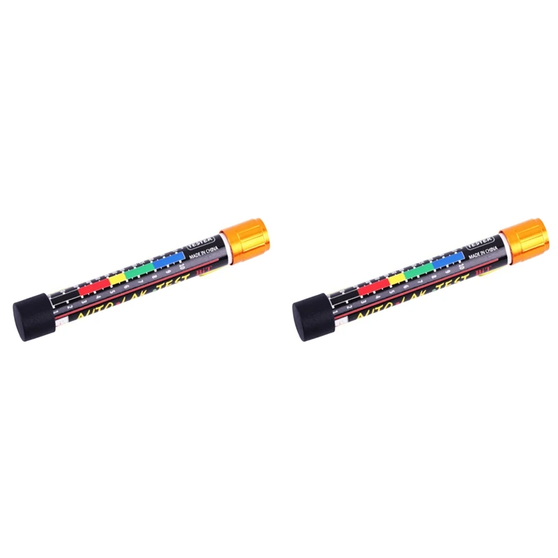 2X Car Paint Thickness Tester Pen Portable Car Paint Coating Tester Meter Thickness Meter Gauge Crash For Car
2X Car Paint Thickness Tester Pen Portable Car Paint Coating Tester Meter Thickness Meter Gauge Crash For Car