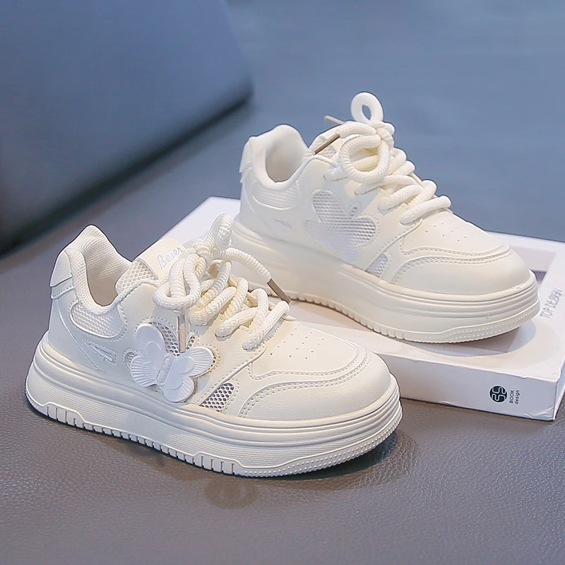 Little Girls Platform Casual Sneakers with Butterfly 2026 New Summer Kid Hollowed-out Mesh Sneakers Soft Sole Comfort Daily Wear
Little Girls Platform Casual Sneakers with Butterfly 2026 New Summer Kid Hollowed-out Mesh Sneakers Soft Sole Comfort Daily Wear