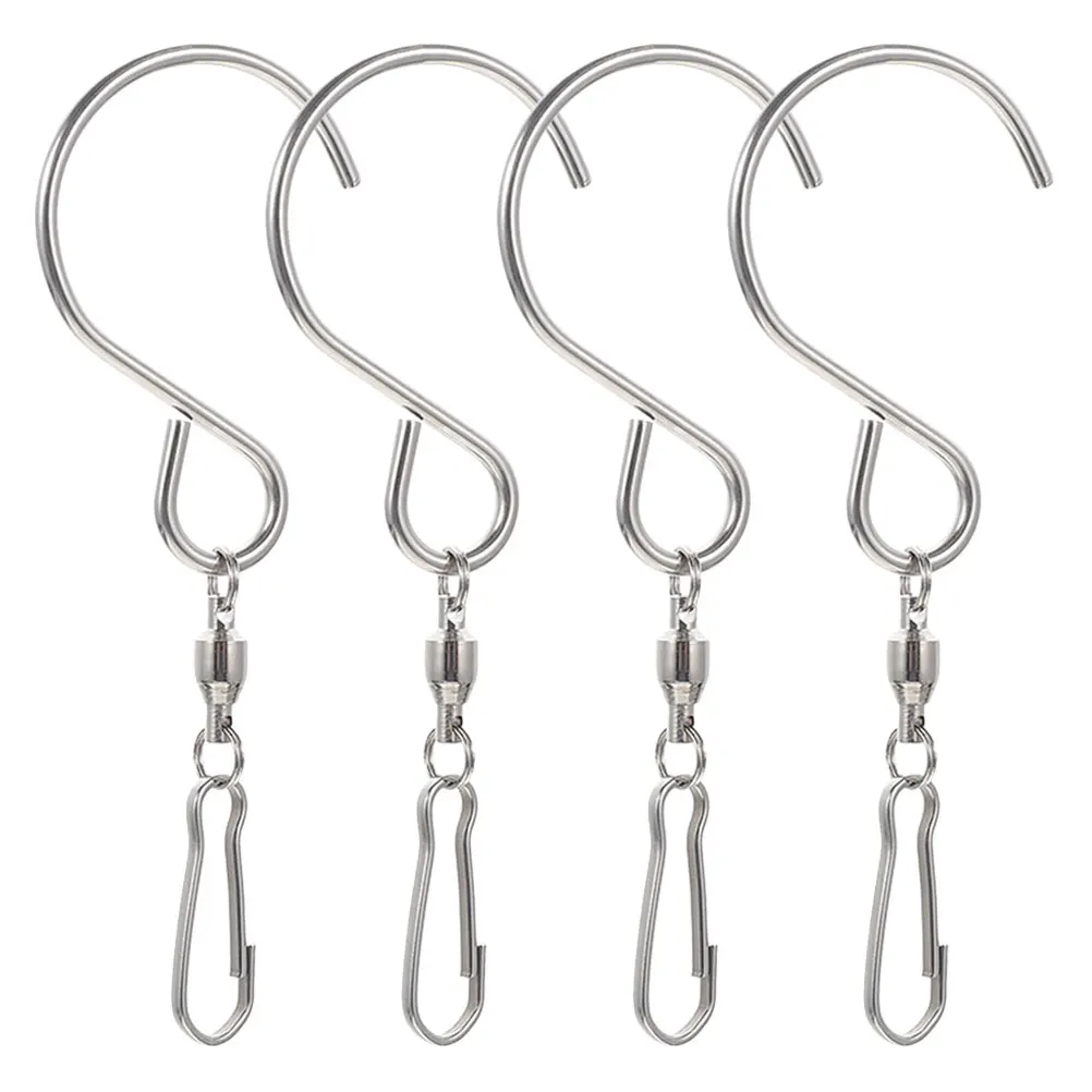4PCS Stainless Steel Hooks Durable Reusable for Hanging Wind Chimes Bird Feeders Plants Decor Swivel Clips Garden Accessories
4PCS Stainless Steel Hooks Durable Reusable for Hanging Wind Chimes Bird Feeders Plants Decor Swivel Clips Garden Accessories