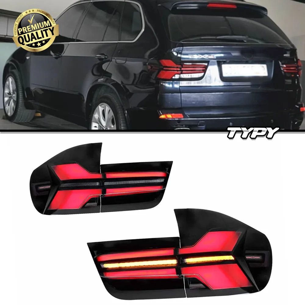TYPY Suitable for 07-13 X5 Tail Light Assembly E70 Modified New LED Rear Light Driving Light Flowing Turn Signal
TYPY Suitable for 07-13 X5 Tail Light Assembly E70 Modified New LED Rear Light Driving Light Flowing Turn Signal