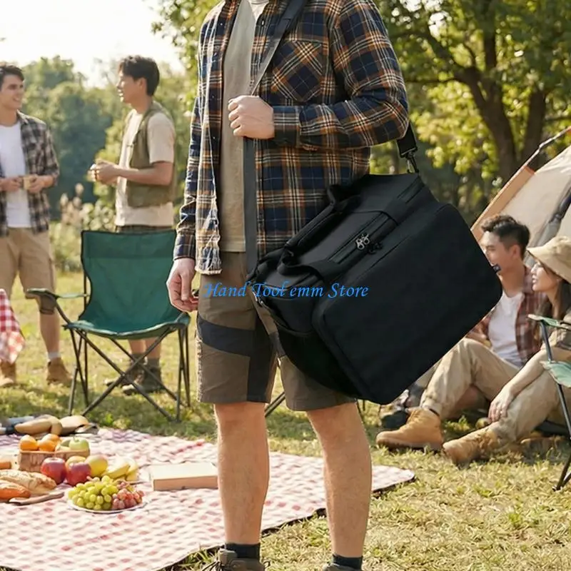 H37F Sturdy Oxfords Material Storage Bag With Handle And Adjustable Strap
H37F Sturdy Oxfords Material Storage Bag With Handle And Adjustable Strap