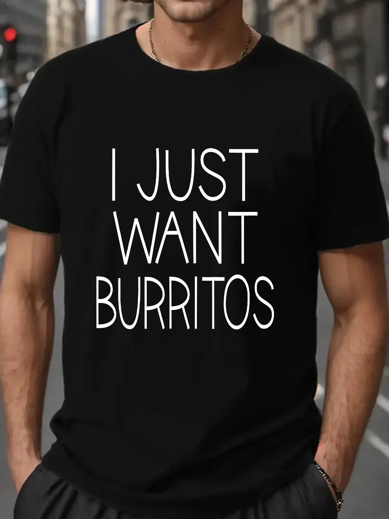 I Just Want Burritos UnisexSoftstyle футболка с коротким рукавом свободная футболка мужские топы Новая мужская футболка хлопковая Футболка с принтом
I Just Want Burritos UnisexSoftstyle футболка с коротким рукавом свободная футболка мужские топы Новая мужская футболка хлопковая Футболка с принтом