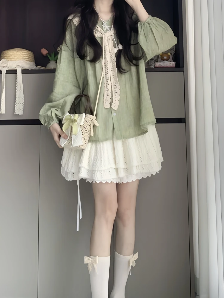Женский летний наряд Sweet Freeny Long Sve irt, белая юбка, комплект из футболки, универсальный повседневный воротник с ягодицами...
Женский летний наряд Sweet Freeny Long Sve irt, белая юбка, комплект из футболки, универсальный повседневный воротник с ягодицами...