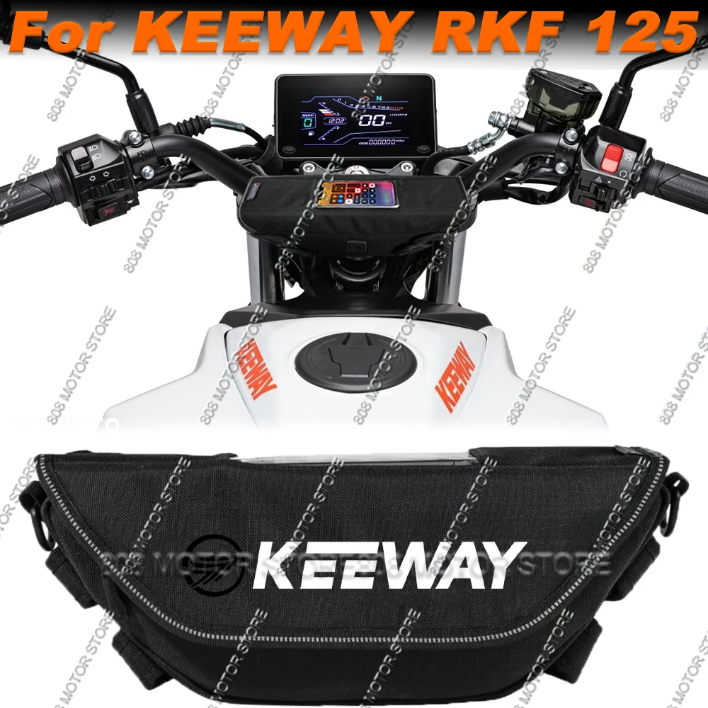 For Keeway RKF 125 rkf 125 Motorcycle accessories tools bag Waterproof And Dustproof Convenient travel handlebar bag