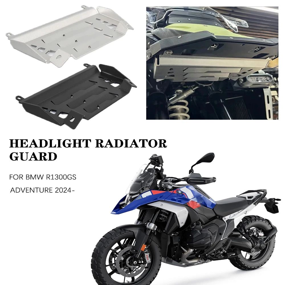 Новые алюминиевые модифицированные детали, щит для фар, защита радиатора, решетка для мотоцикла для BMW R1300GS Adventure 2024-2025
Новые алюминиевые модифицированные детали, щит для фар, защита радиатора, решетка для мотоцикла для BMW R1300GS Adventure 2024-2025
