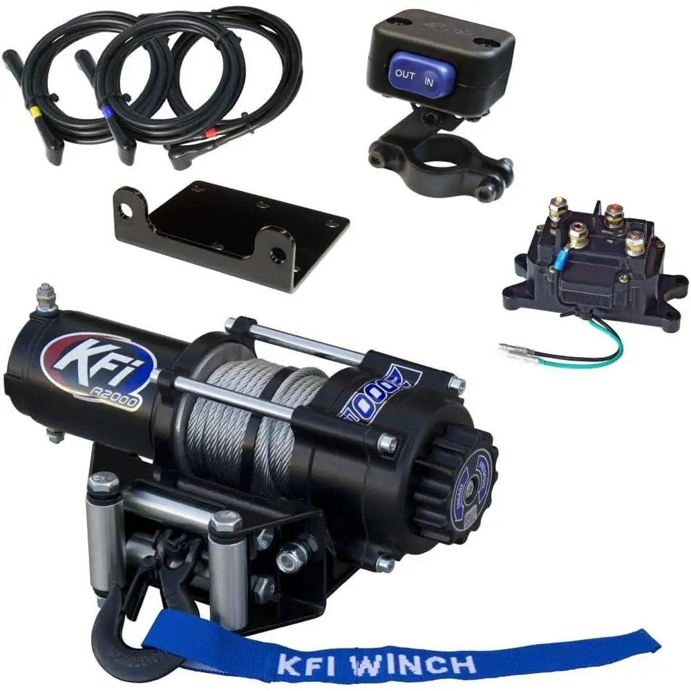 2000 Pounds Capacity ATV Series Electric Winch
2000 Pounds Capacity ATV Series Electric Winch